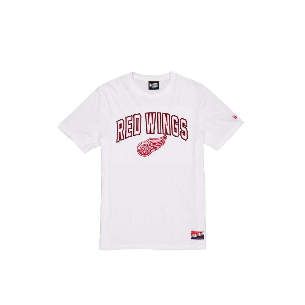 New Era Detroit Red Wings Throwback White T-Shirt - Size XXL